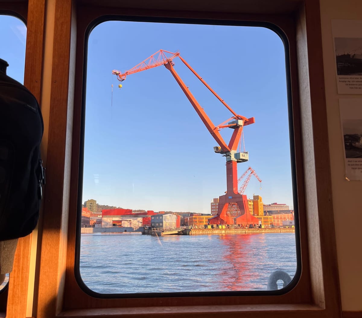 Spårgående Portalvippkran